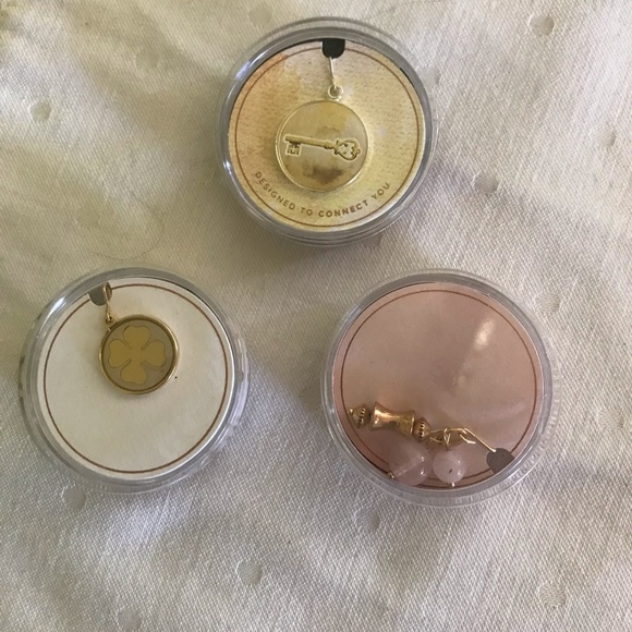 Alex and Ani Necklace w/ 3 Charms - Picture 4 of 5